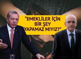 Cumhurbaşkanı Erdoğan'dan Bakan Şimşek'e: Emeklilerle ilgili bir şey yapabiliyor muyuz? İşte aldığı yanıt