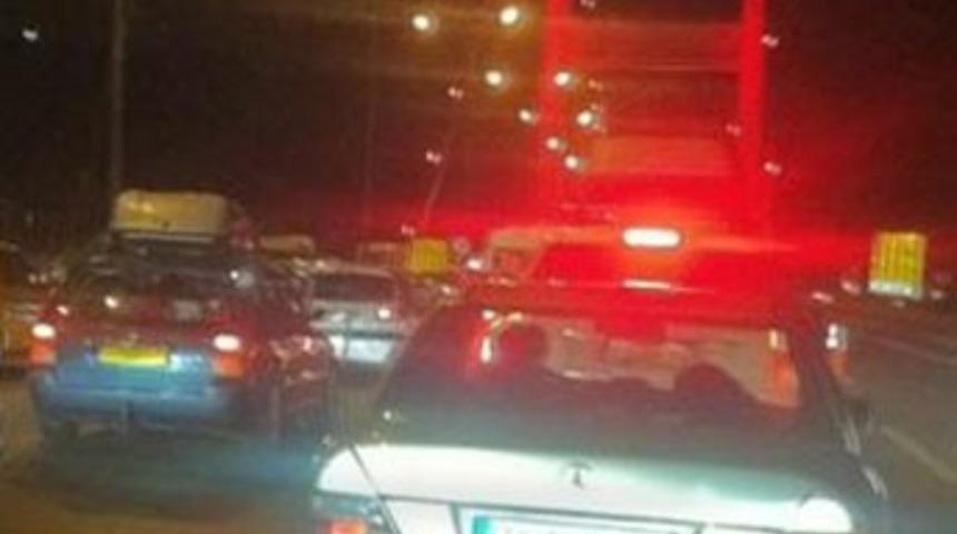 Gece yarısı trafiği!