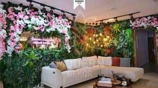 Modern Dekor yapay çiçek dekorasyon fikirleri