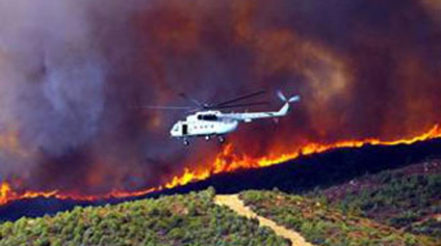 &Ccedil;ocuklar helikopter g&ouml;rmek i&ccedil;in yakıyor!