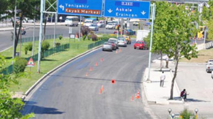 Önce şerit çizgilerini yaptılar, sonra da...