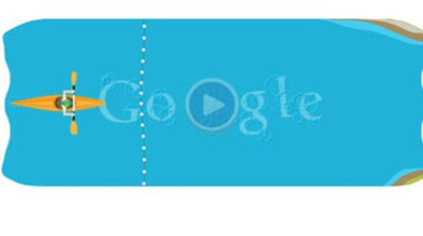 Google'dan Londra 2012 kano doodle oyunu