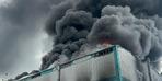 Tekirdağ'da fabrika yangını! 10 işçi dumandan etkilendi