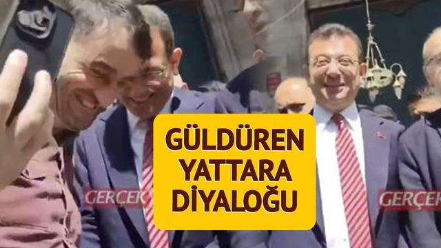 İmamoğlu'nun vatandaşla güldüren 'Yattara' diyaloğu: Bulamadık onun gibi