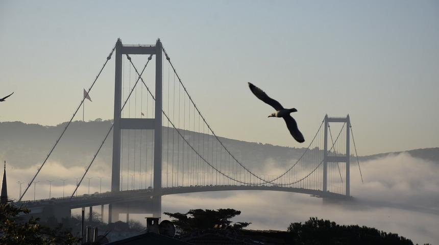 İstanbul Boğazı'nda sis etkili oluyor! Gemi trafiği askıya alındı