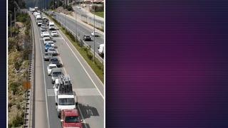 Akın akın Muğla'ya geliyorlar! Bayram tatili başladı, kent girişinde uzun araç kuyrukları oluştu