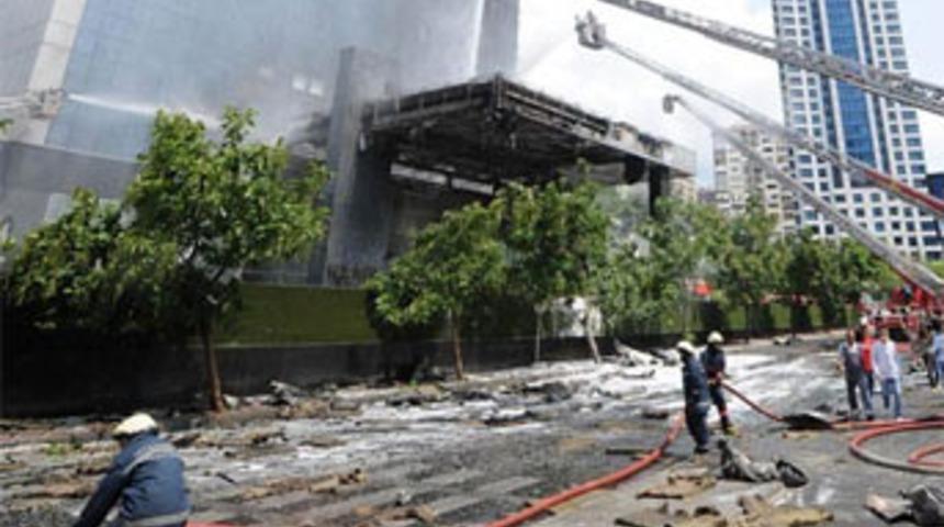 G&ouml;kdelen yangınının nedeni belli oldu