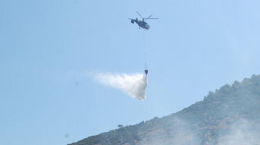 Muğla'da helikopter d&uuml;şt&uuml;!