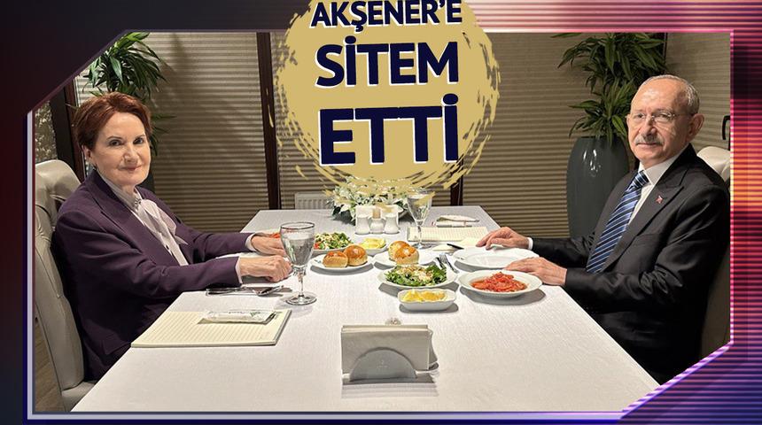 'CHP aleyhine çalışıyor' iddiasına bu yanıtı verdi, Akşener'e sitem etti! Kemal Kılıçdaroğlu: "İYİ Parti'ye verdik, sıfır çektik"