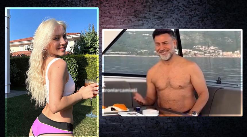 'Külot' polemiği alevlendi! Ece Seçkin İzzet Yıldızhan'ın teknedeki halini görünce dayanamadı! 