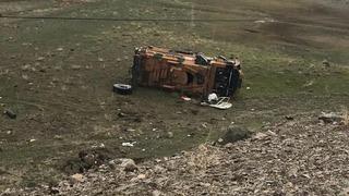 Van'da feci kaza! Askeri araç devrildi: 13 asker hastaneye kaldırıldı