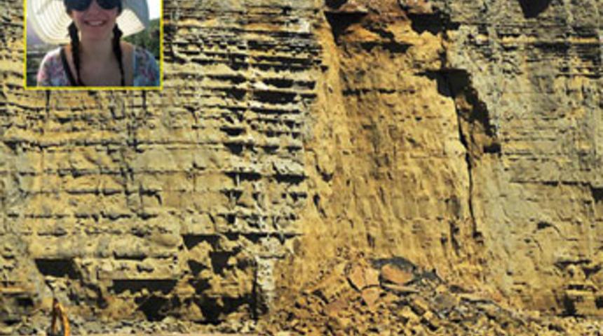 400 tonluk kayanın altında kaldı!