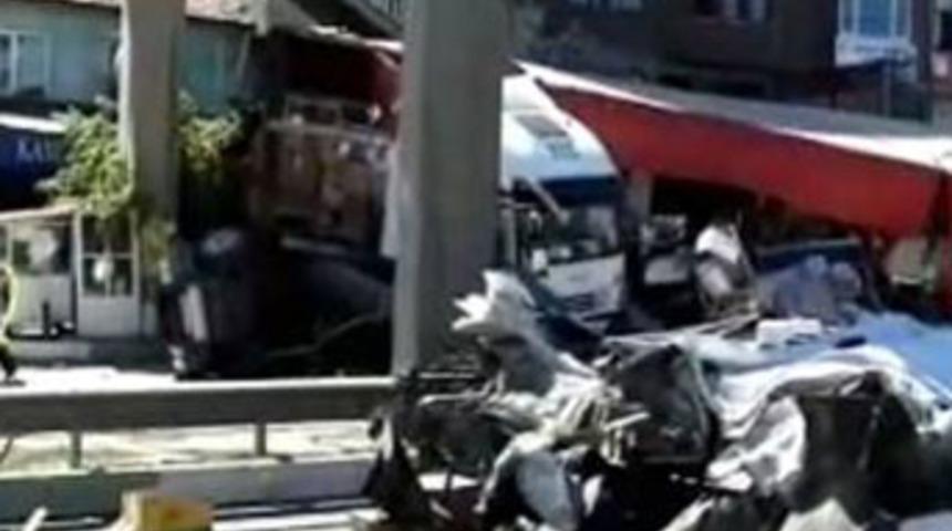 Bursa-İstanbul karayolu ulaşıma kapandı