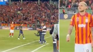 Fenerbahçeli genç oyunculara Icardi'den olay yaratan tepki! Koşarak yanlarına gitti ve...