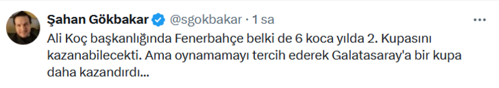 Fenerbahçe'nin Süper Kupa'da sahadan çekilmesi sosyal medyayı salladı! Ünlü isimlerden yorum yağdı G2