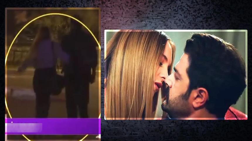 Hudutsuz Sevda'dan aşk mı çıktı? Burak Sevinç ve Hayal Köseoğlu kol kola yakalanınca...
