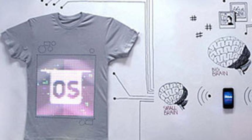 Fotoğraf &ccedil;eken akıllı tiş&ouml;rt