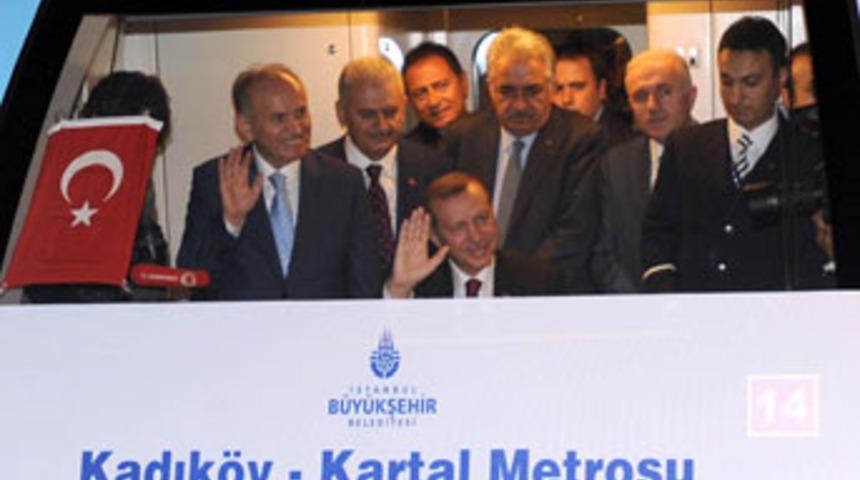 Kadıköy-Kartal metrosu açıldı