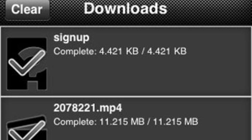G&uuml;n&uuml;n mobil uygulaması:Tanso Download Manager