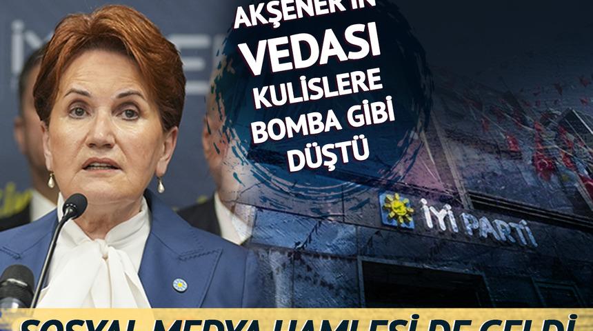 İYİ Parti'nin unutamadığı isim! Akşener'in vedası kulislere bomba gibi düştü: 'İkna için telefon açıldı'
