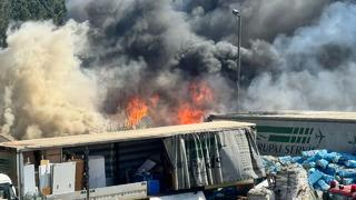 SON DAKİKA | Pendik'te yediemin otoparkında yangın çıktı! Alevler araçlara sıçradı