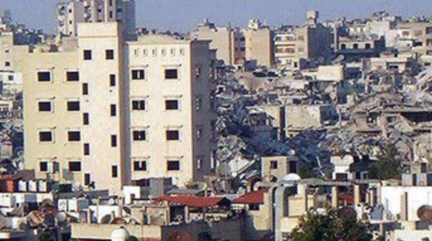 Şam merkezinde ilk &ccedil;atışma