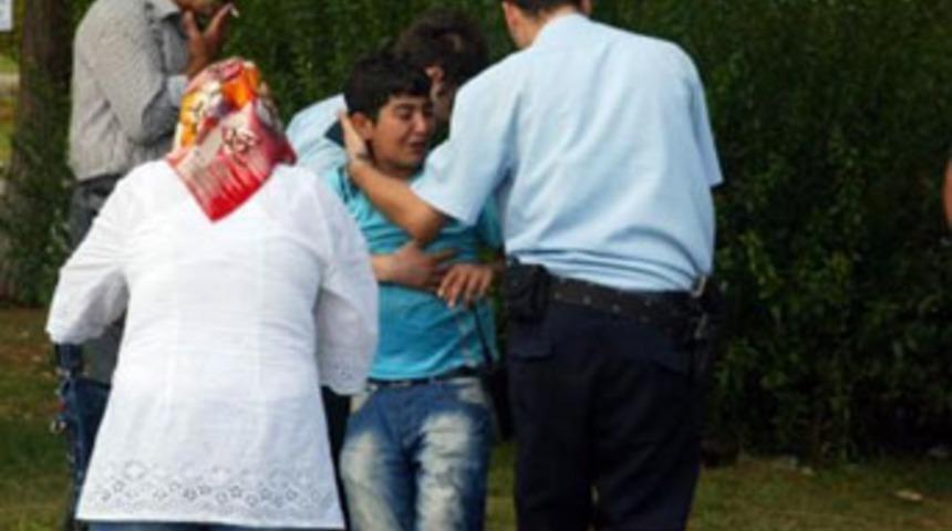 Boğulan ağabeyini son kez &ouml;pmek istedi