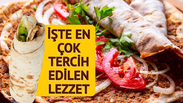 Tavuk döner mi lahmacun mu tartışması son buldu! Zirve değişmedi ama tatlıda büyük sürpriz var