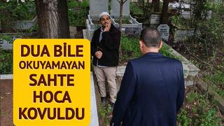 'Hocayım' diye mezarlıkta geziyordu! Polis 'dua oku' deyince foyası ortaya çıktı: Nasıl okuyamadım