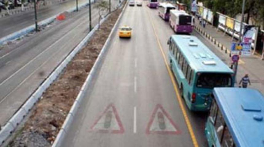 &lsquo;Toplu taşıma yolu&rsquo; uygulaması başladı