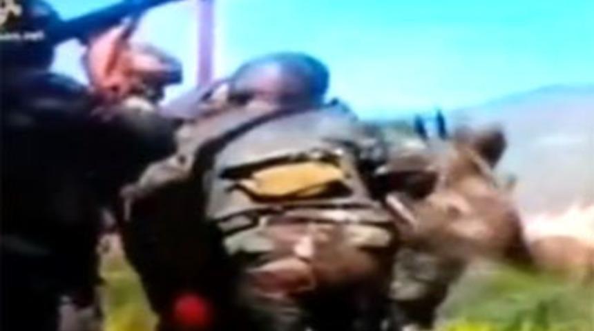 Savaş &ccedil;ıkartan g&ouml;r&uuml;nt&uuml;