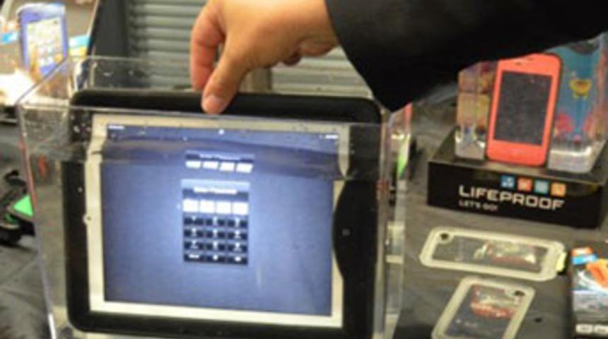 iPad&rsquo;e su ge&ccedil;irmez koruma