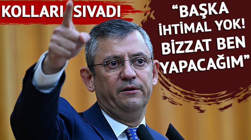 CHP Hatay için pes etmiyor, Özgür Özel de kolları sıvadı: 'Başka ihtimal yok! Bizzat ben yapacağım'
