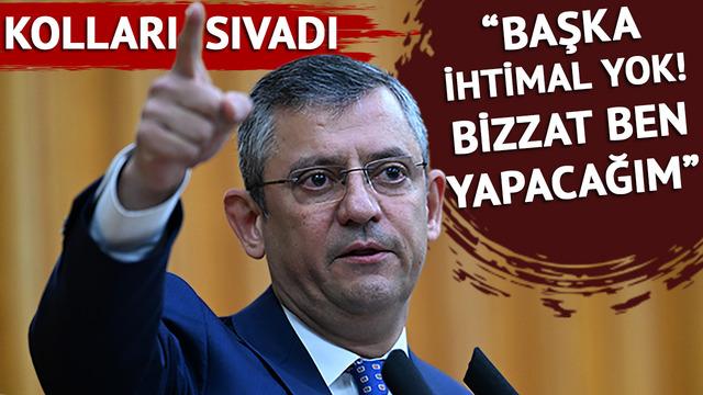 CHP Hatay için pes etmiyor, Özgür Özel de kolları sıvadı: 'Başka ihtimal yok! Bizzat ben yapacağım'