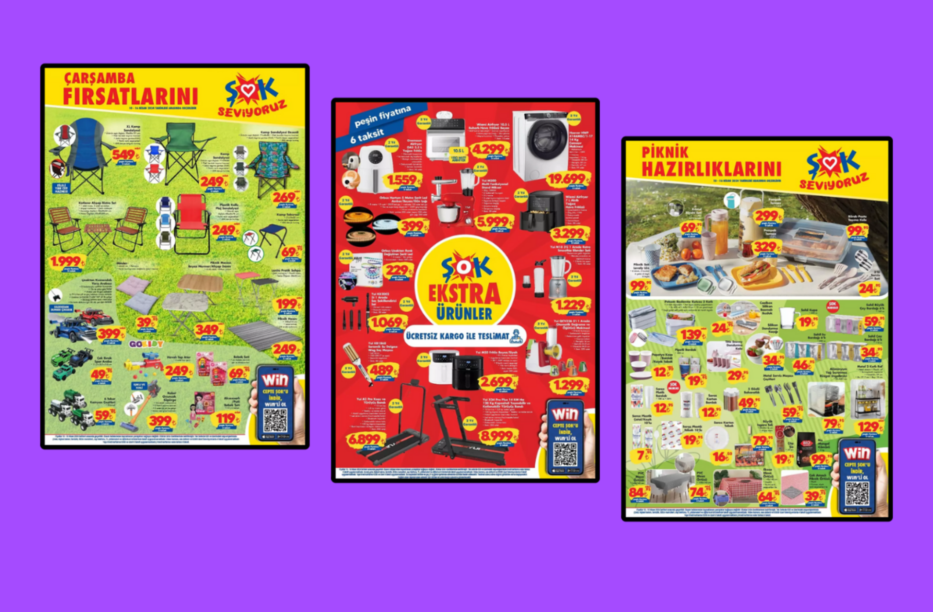 ŞOK'a kamp sandalyesi geliyor! İşte 10 Nisan 2024 tarihli ŞOK Aktüel Ürünler Kataloğu