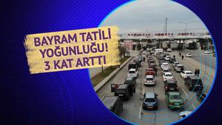 Yoğunluk oluştu! Normal günlere göre sınır kapılarından çıkışlar 3 kat arttı... 