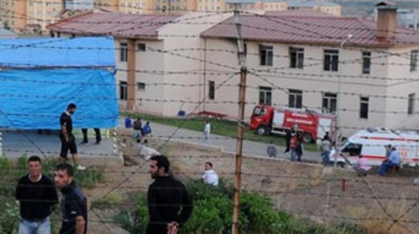 Bing&ouml;l A&ccedil;ık Cezaevi'nde yangın