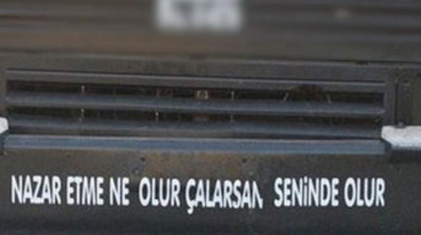 Kamyon yazısı başına iş a&ccedil;tı!