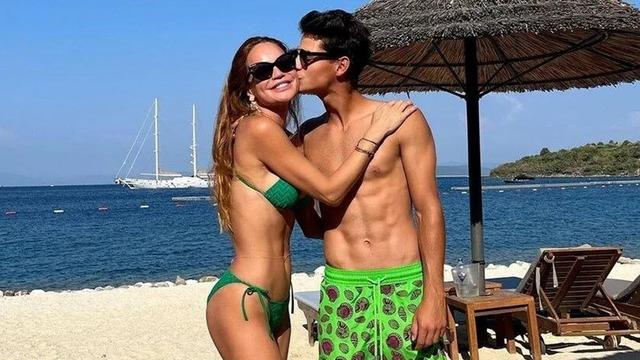 Ebru Şallı oğlu Beren'in sevgilisine jest yaptı! Görenler beğeni yağdırdı