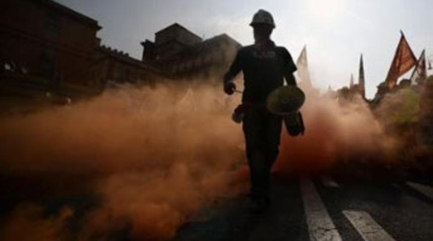 Roma sokaklarını işgal ettiler