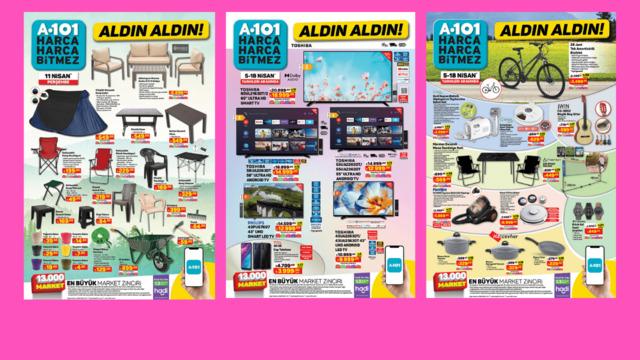 A101'e Columbia kol saati, Viomi robot süpürge, Xiaomi kulaklık geliyor! İşte 11 Nisan A101 Aldın Aldın Kataloğu