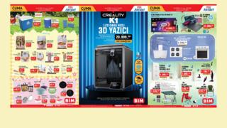 BİM'e 3D yazıcı geliyor! 12 Nisan 2024 tarihli BİM Aktüel Kataloğu indirimli ürünleri