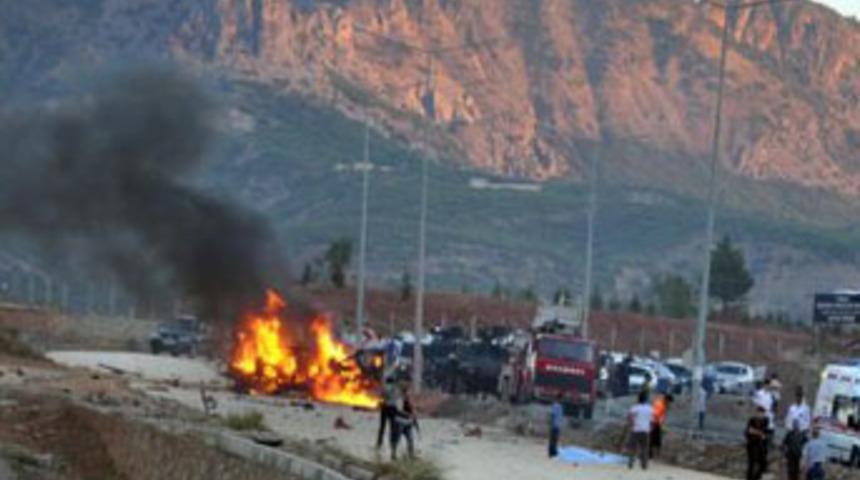 Komutan patlamadan saniyelerle kurtuldu