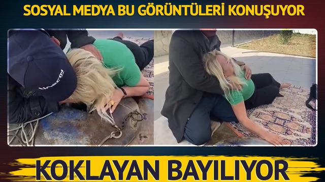Sosyal medyada hızla yayıldı! Görüntüler gündem oldu: Koklayan bayılıyor