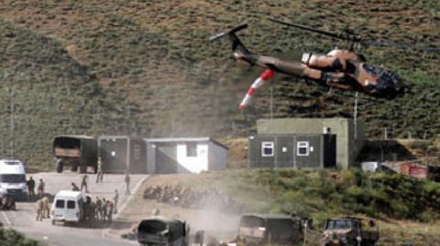 Tunceli'de jandarma karakoluna saldırı