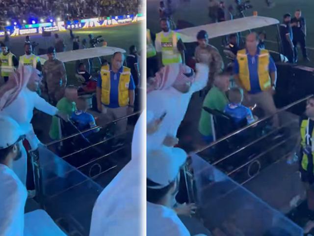 Suudi Arabistan'da skandalın böylesi! Mağlubiyetin ardından futbolcusunu kırbaçladı!