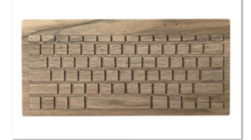 Ceviz Ağacından Klavye