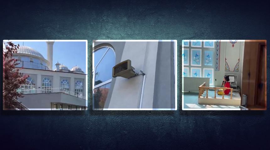 Camiye giren küçük kız, mikrofonu alıp şarkı söyledi! Hoparlörden gelen sesi duyan şaştı kaldı; imam, hemen yanına koştu