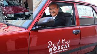 Yer: Konya! CHP'li belediye başkanının makam aracı gündem oldu: Dikkat çeken yazı!