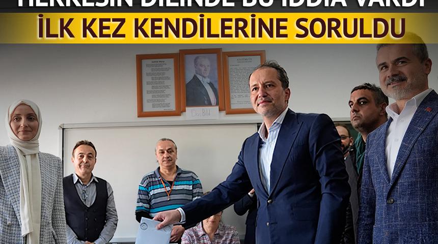 Siyasete yeni soluk katan iddiaya kapıyı açık bıraktı! Yeniden Refah ile birleşiyorlar mı? Bayram ziyaretinde bir araya gelmişlerdi